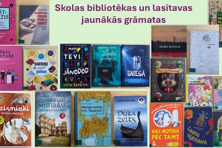 Bibliotēkas jaunumi skolēniem