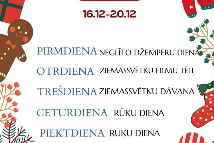 Tematiskā nedēļa 16.12.-20.12.