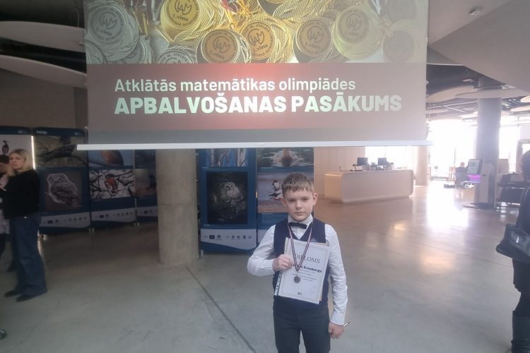 Atklātās matemātikas olimpiādes apbalvošanas pasākums